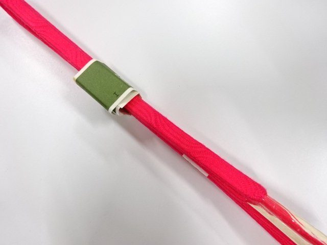 JAPANESE KIMONO / UNUSED HAND-TIED OBIJIME